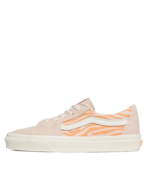 Vans Pink Sneakers Aus Stoff Sk8-Low Vn0A5Kxdbm01