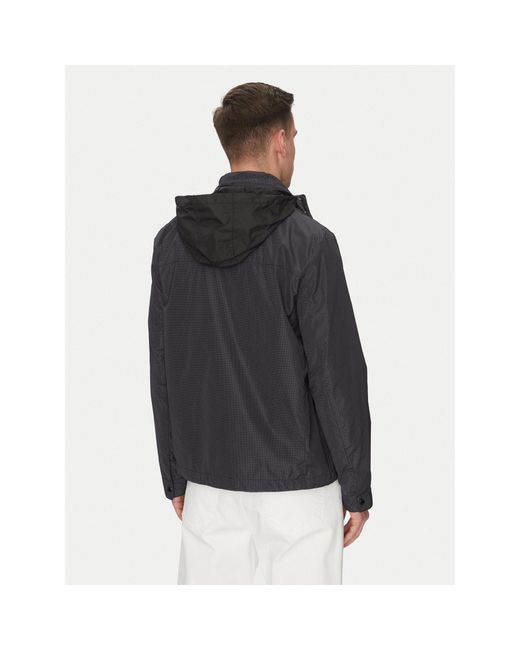 Geox Übergangsjacke Vincit M5522G T3205 F9137 Regular Fit in Black für Herren