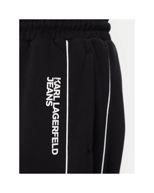 Karl Lagerfeld Jogginghose A2M10098 Regular Fit in Black für Herren