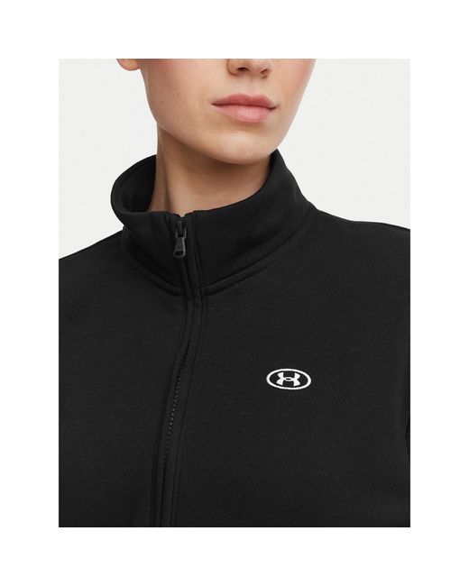 Under Armour Black Sweatshirt Ua Rival 6013549 Regular Fit