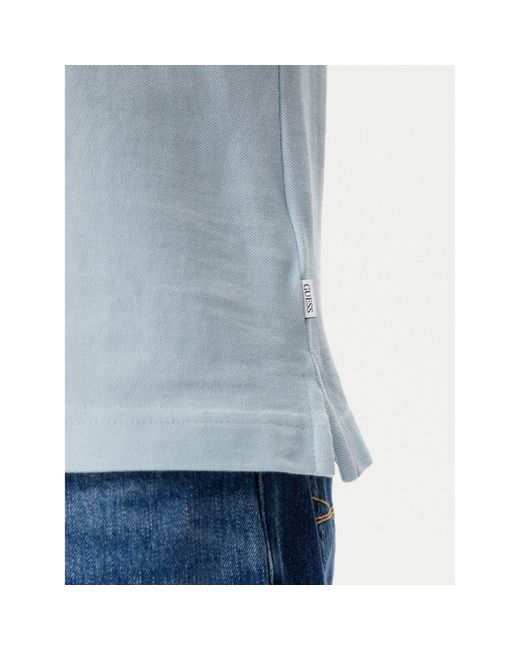 Guess Poloshirt M5Gp29 Kcjv1 Regular Fit in Blue für Herren