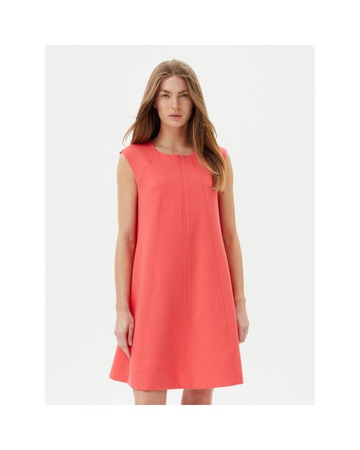 DKNY Red Kleid Für Den Alltag Dd5N1H63 Regular Fit
