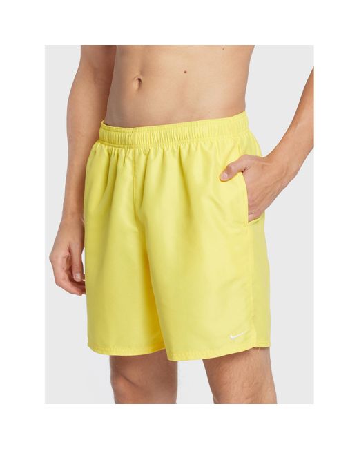 Nike Badeshorts Volley Nessa559 Regular Fit in Yellow für Herren