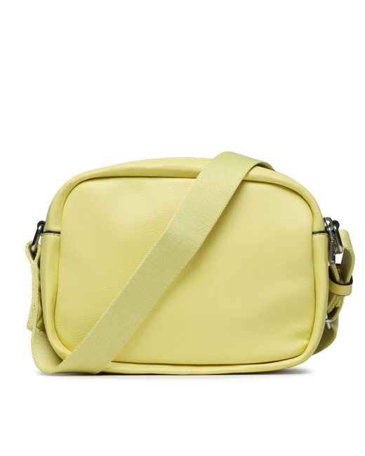 Calvin Klein Yellow Handtasche ultralight dblzip camera bag21 pu k60k610326 lcn