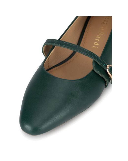 Sergio Bardi Green Ballerinas Rst-E1065-03Sb