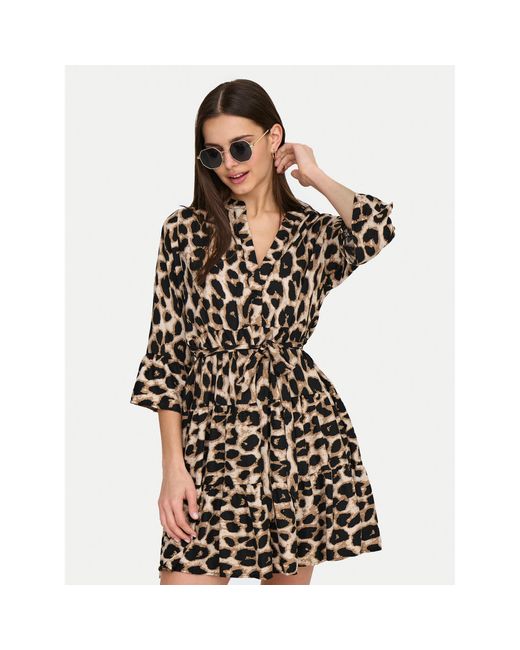 ONLY Black Sommerkleid Athena 15219486 Regular Fit