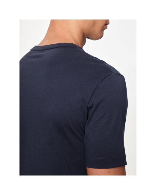 Gant T-Shirt Logo 2005143 Regular Fit in Blue für Herren
