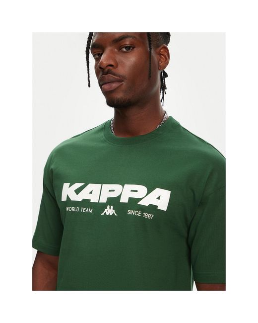 Kappa T-Shirt Nhisso 351S5Mw Regular Fit in Green für Herren