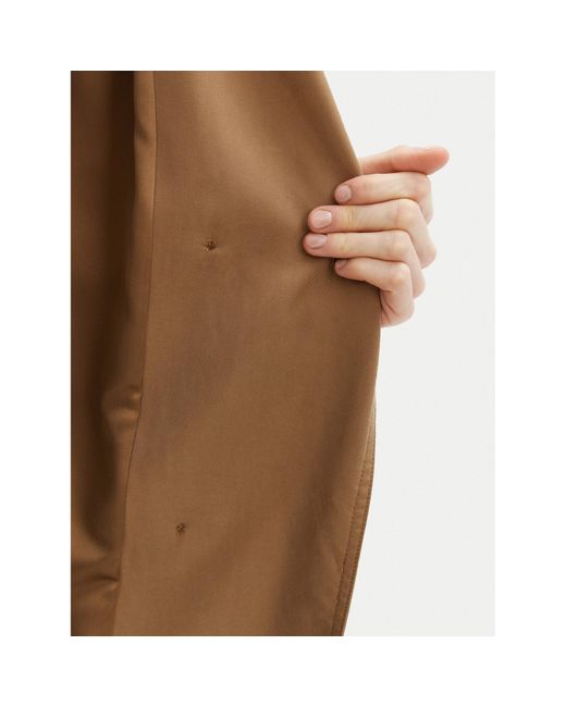 Guess Natural Tenchcoat W5Rl15 Wgym2 Regular Fit