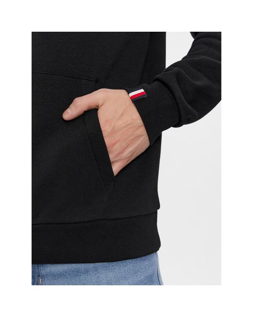 Tommy Hilfiger Sweatshirt Graphic Mw0Mw34208 Regular Fit in Black für Herren