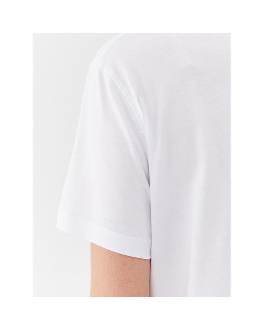 Versace White T-Shirt 75Hahf01 Weiß Regular Fit