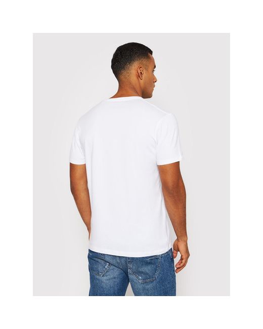 Pepe Jeans T-Shirt Original Pm508210 Weiß Slim Fit in White für Herren