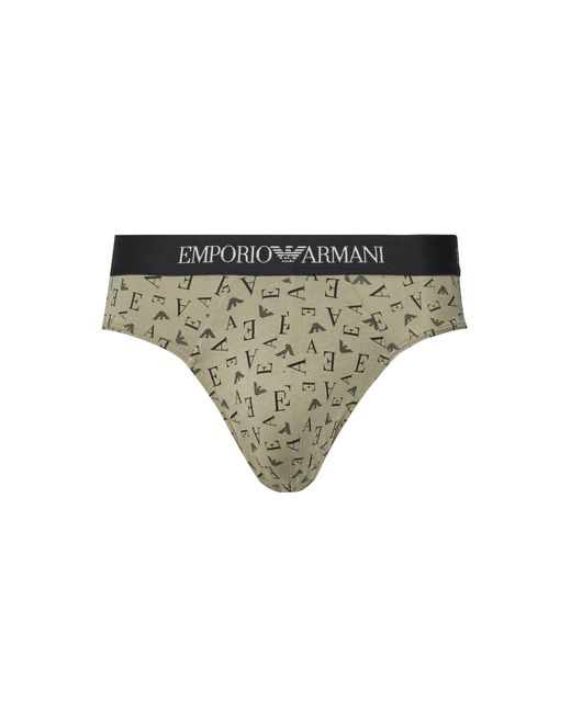 Emporio Armani 3Er-Set Slips Em000256 Af10800 Mc112 in Brown für Herren
