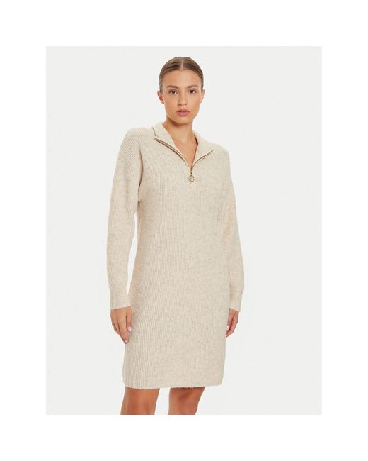 ONLY Natural Strickkleid Tokyo 15335831 Relaxed Fit