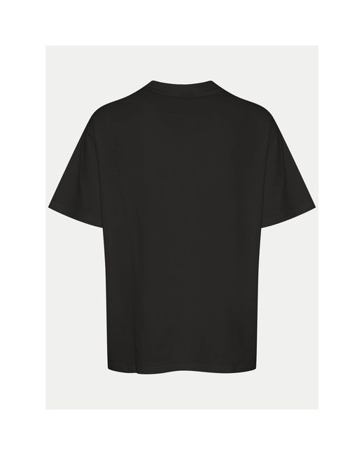 Solid T-Shirt 21108243 Relaxed Fit in Black für Herren