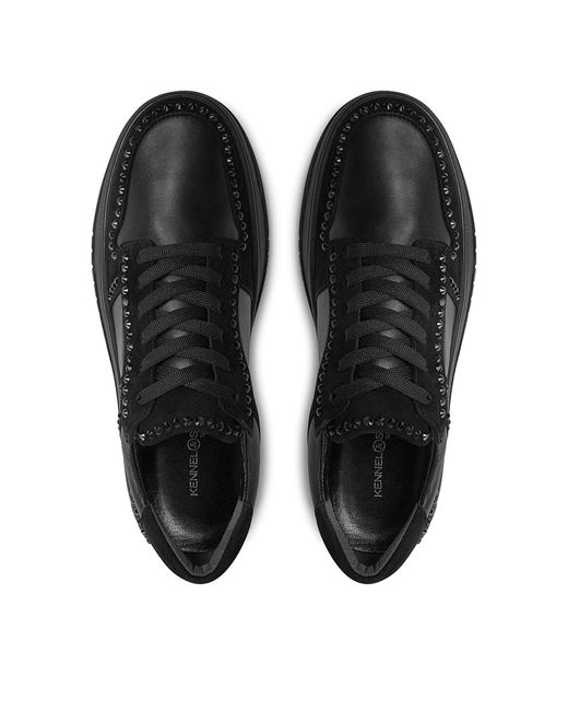 Kennel & Schmenger Black Sneakers drift 21-15060.700 ss
