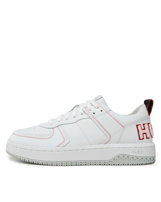 HUGO White Sneakers Kilian 50503118 10240740 01 Weiß