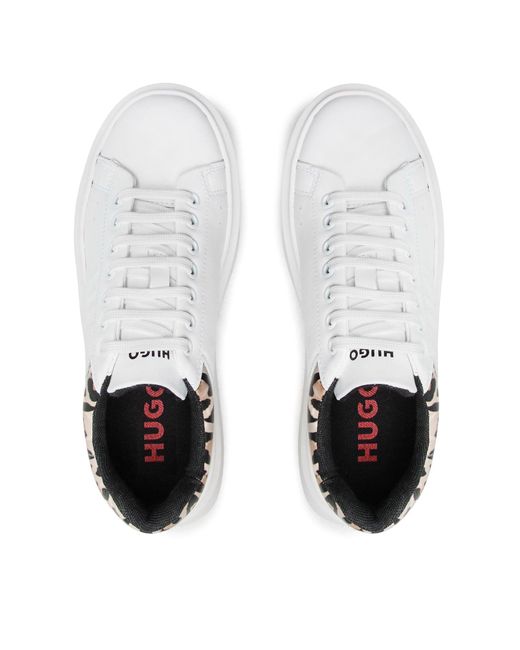 HUGO White Sneakers 50487573 Weiß