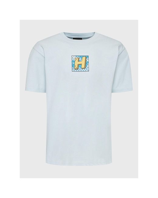 Huf T-Shirt Tresspass Ts01940 Regular Fit in Blue für Herren