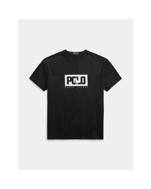 Polo Ralph Lauren T-Shirt 710909594006 Regular Fit in Black für Herren