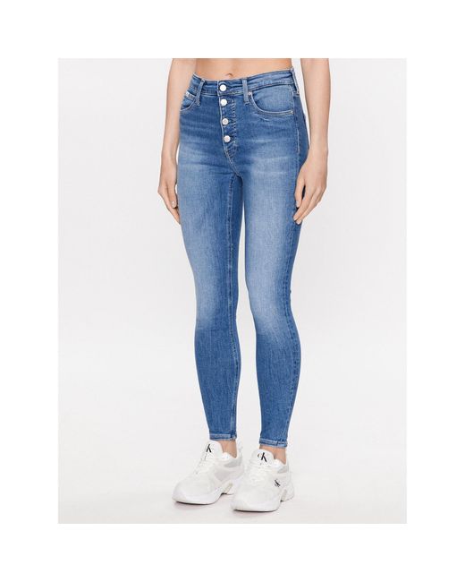 Calvin Klein Blue Jeans J20J221252 Skinny Fit