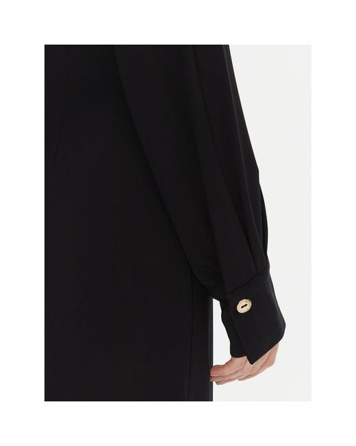 Lola Casademunt Black Abendkleid Lf2516015 Regular Fit