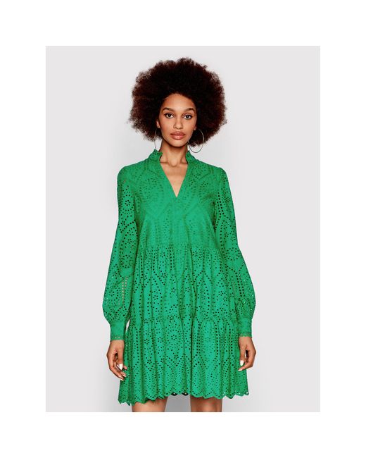Y.A.S Green Kleid Für Den Alltag Holi 26027162 Grün Relaxed Fit
