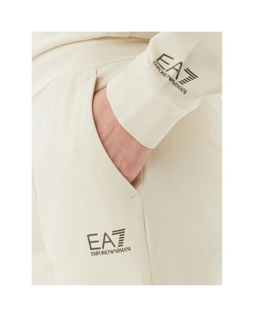 EA7 White Jogginganzug 7W000117 Af13135 U1079 Regular Fit