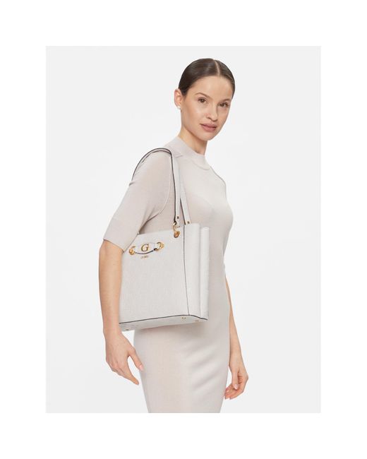 Guess White Handtasche izzy peony (pd) hwpd92 09250 stl