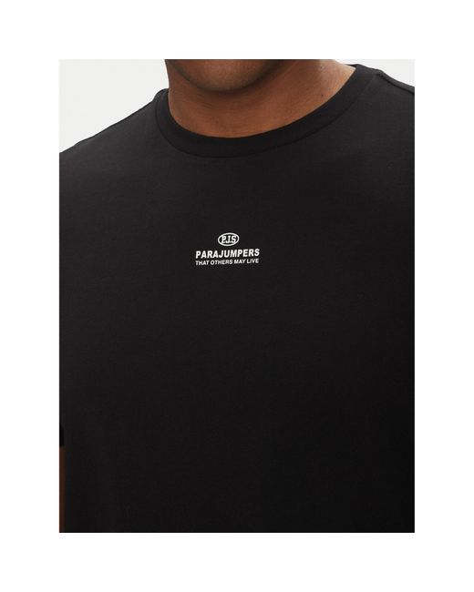 Parajumpers T-Shirt Clint 25Smpmtsre08 Regular Fit in Black für Herren
