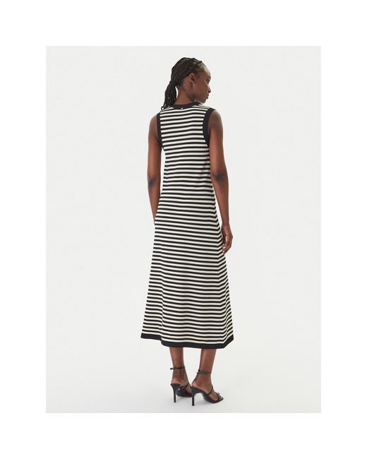 Lola Casademunt White Strickkleid Ms2616002 Regular Fit