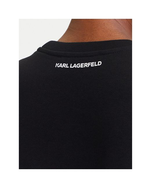 Karl Lagerfeld Black Sweatshirt A3W20010 Regular Fit