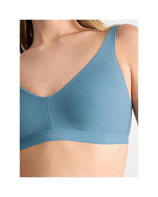 Sloggi Blue Bh Ohne Bügel Ever Ease 10219673