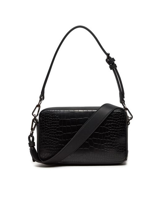 Calvin Klein Black Handtasche Ck Must Conv Camera Bag_Croco K60K612110