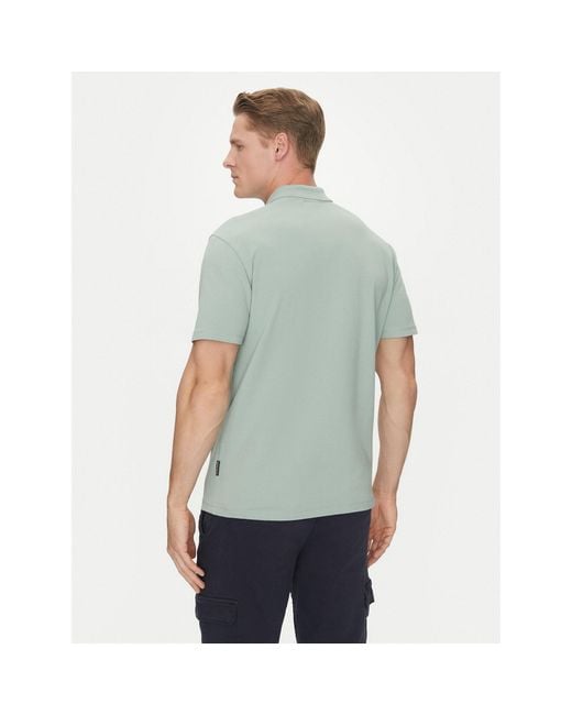 Napapijri Poloshirt Ealis Np0A4H8B Regular Fit in Green für Herren