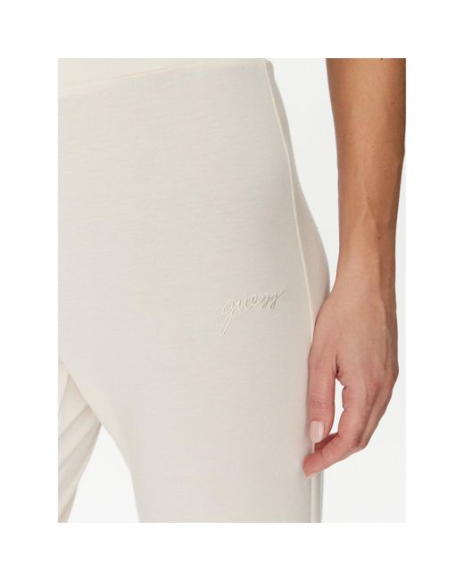 Guess White Stoffhose O5Gb05 Kcqp2 Regular Fit