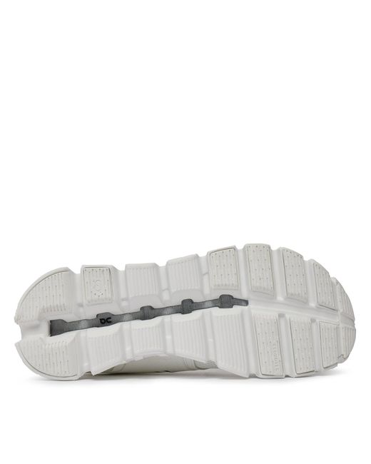 On Shoes Gray Sneakers Cloud 5 59.98373 Weiß