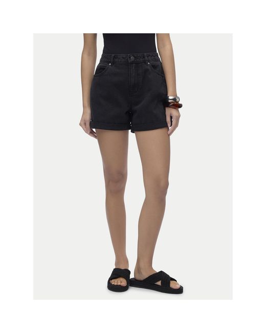 Vero Moda Black Jeansshorts Zuri 10279493 Regular Fit