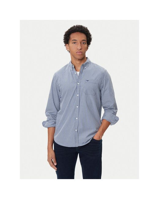 Mustang Hemd Chester 1016947 Regular Fit in Blue für Herren