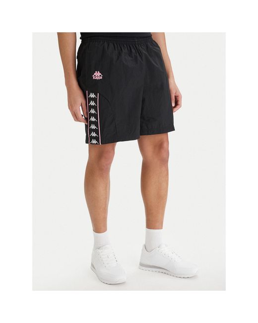 Kappa Sportshorts 322B8Gw Comfort Fit in Black für Herren