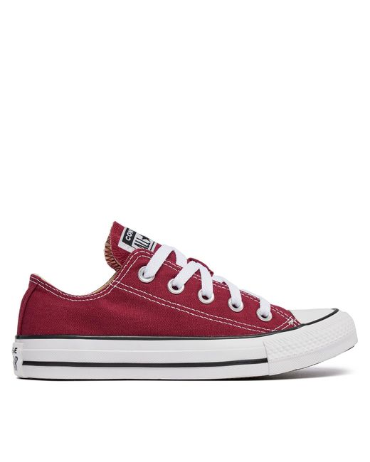 Converse Red Sneakers Aus Stoff All Star Ox M9691C