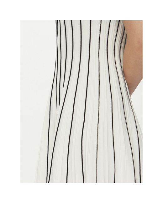DKNY White Kleid Für Den Alltag Dd4J8E21 Regular Fit