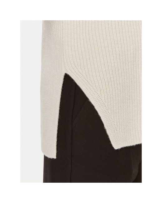 Calvin Klein White Pullover K20K207249 Écru Regular Fit