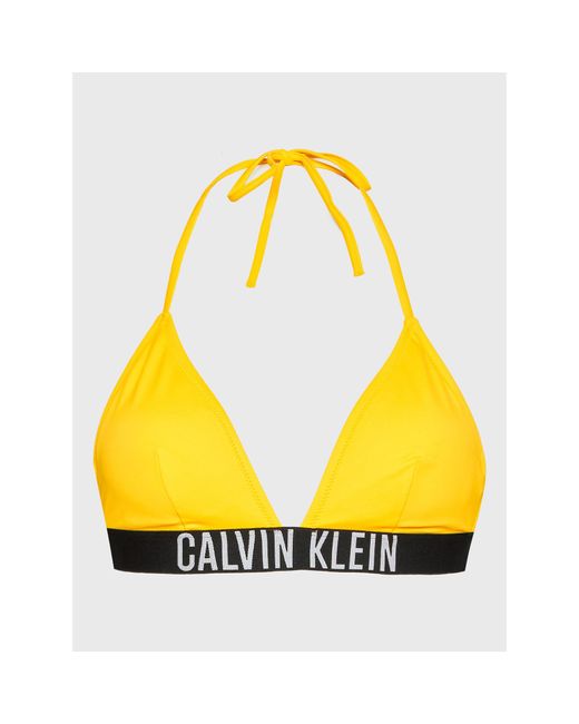 Calvin Klein Yellow Bikini-Oberteil Intense Power Kw0Kw01850