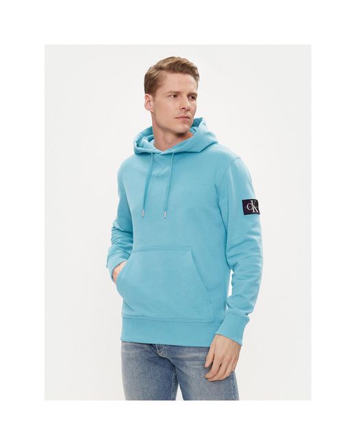 Calvin Klein Sweatshirt J30J323430 Regular Fit in Blue für Herren