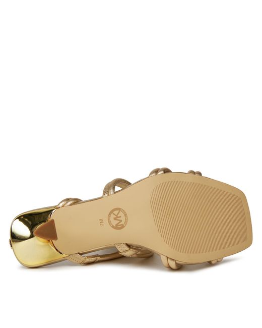 MICHAEL Michael Kors Metallic Pantoletten corrine sandal 40r4cnms1m pale gold 740