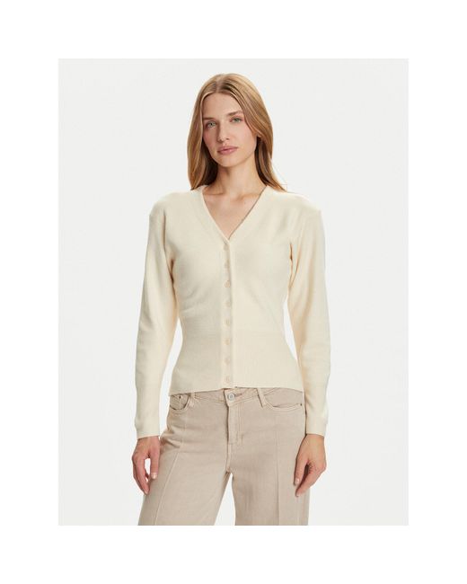 Vero Moda Natural Strickjacke Saba 10334777 Regular Fit