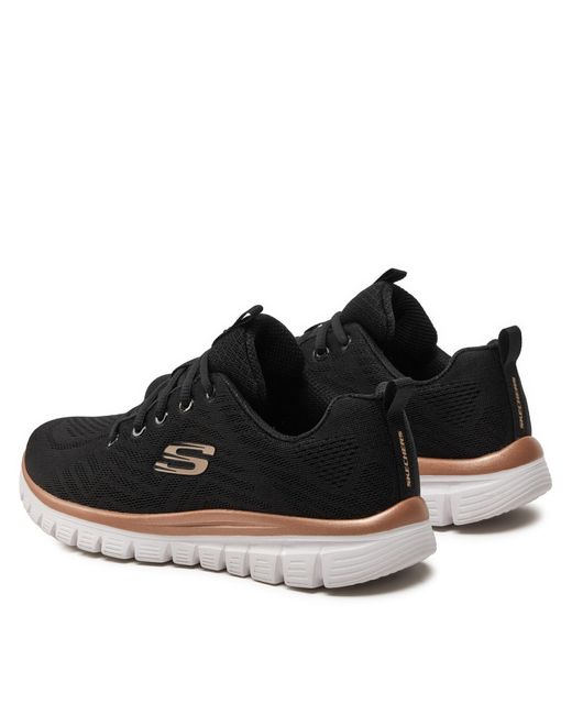 Skechers Black Sneakers 12615/Bkgd