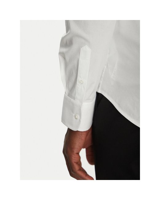 MARCIANO BY GUESS Hemd 1Gh402 4416Z Regular Fit in White für Herren