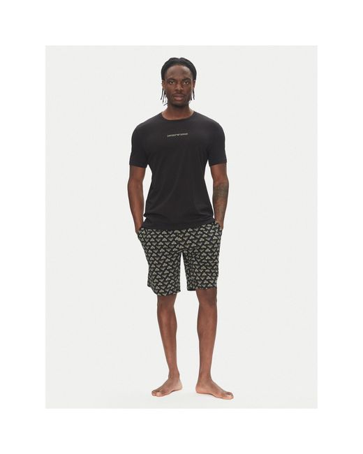 Emporio Armani Pyjama Em000400 Af10793 Fc063 Regular Fit in Black für Herren